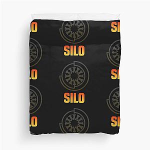 Silo Emblem, TV Series Rebecca Ferguson as Juliette Nichols Fan Work Iron Paint Palette Duvet Cover