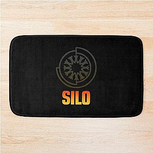 Silo emblem, Tv Series Rebecca Ferguson as Juliette Nichols fan works graphic design bay iron palette Bath Mat