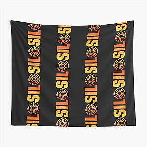 Silo emblem, Tv Series Rebecca Ferguson as Juliette Nichols fan works graphic design tapestry