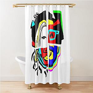 Rec Room Pop Art Shower Curtain