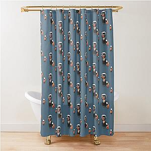 rec room character  Shower Curtain