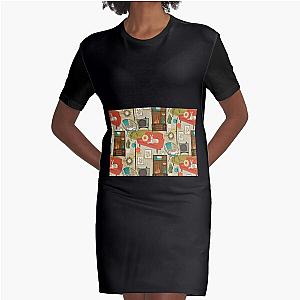 rec room madness12png Graphic T-Shirt Dress