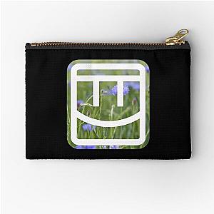 Floral Rec Room Logo   Zipper Pouch