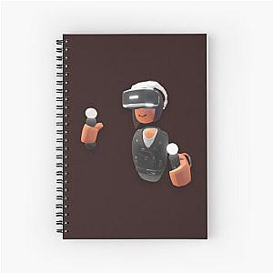 rec room character  Spiral Notebook