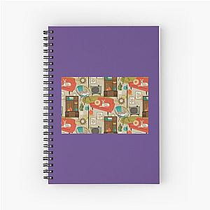 rec room madness12png Spiral Notebook