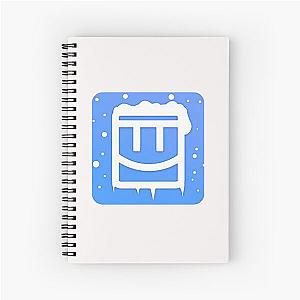 Rec Room - Logo - VR Spiral Notebook