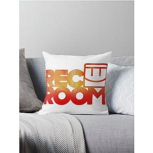 Painted Rec Room logo Throw Pillow