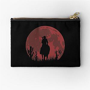 red moon   Zipper Pouch