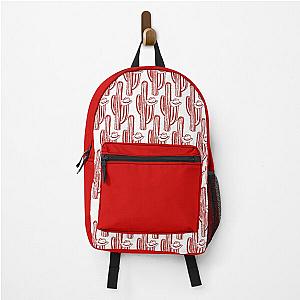 Red Somewhere to hang your hat backpack Backpack