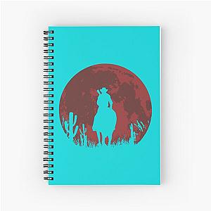 red moon    Spiral Notebook