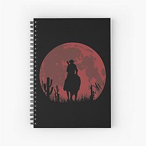 red moon   Spiral Notebook