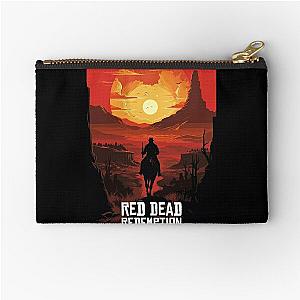 Red Dead Redemption sun Zipper Pouch