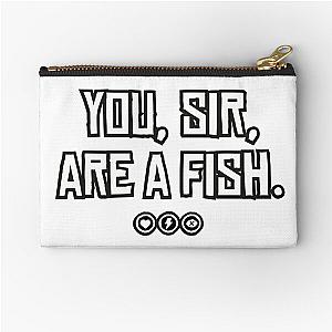 You, sir, are a fish - Red Dead Redemption 2 Inspired Design Zipper Pouch