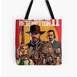 red dead redemption All Over Print Tote Bag