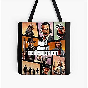 Limited Red Dead Redemption All Over Print Tote Bag