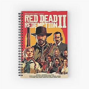 red dead redemption Spiral Notebook