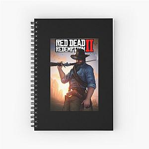 Red Dead Redemption 2 Game Art Spiral Notebook