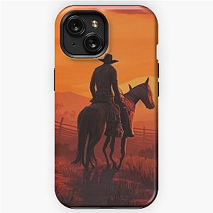 Red dead redemption iPhone Tough Case