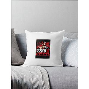 RED DEAD REDEMPTION Throw Pillow