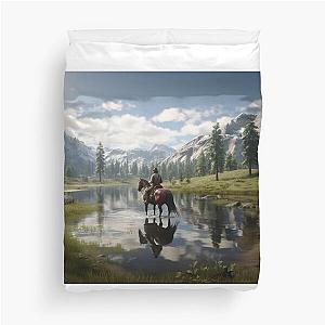 red dead redemption 2 Duvet Cover