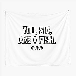 You, sir, are a fish - Red Dead Redemption 2 Inspired Design Tapestry