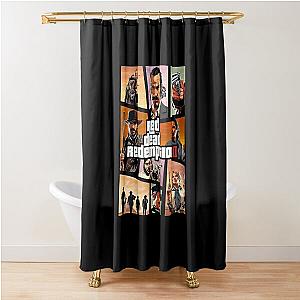 Limited Red Dead Redemption Shower Curtain