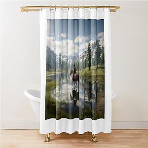 red dead redemption 2 Shower Curtain