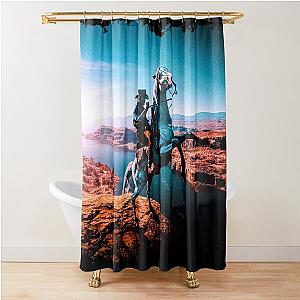 Red Dead Redemption Shower Curtain