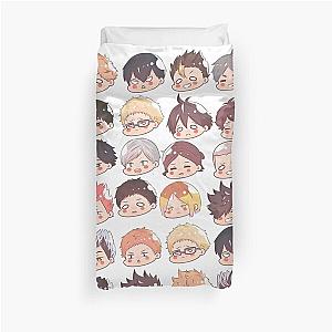 Haikyuu Duvet Covers – Haikyuu Chibi heads Duvet Cover RB0605