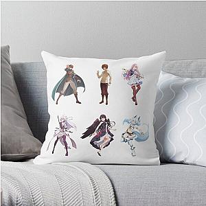 Redo Of Healer Pillows - Redo of Healer Character Pack Throw Pillow