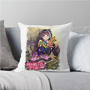 Redo Of Healer Pillows - Cute Setsuna Throw Pillow