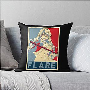 Redo Of Healer Pillows -  Flare Throw Pillow