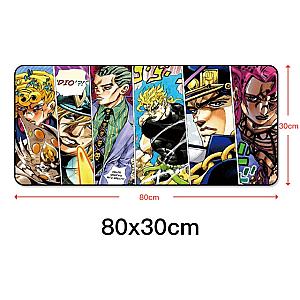 JoJo’s Bizarre Adventure Mouse Pad – Manga Mix Mouse Pad