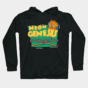 Evangelion Hoodie – Neon Genesis Evangelion Meets Garfield And Friends Hoodie