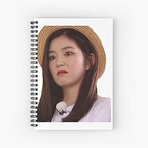 Red Velvet Irene Meme Face Spiral Notebook