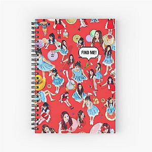 My Super Rookie Boy - RED VELVET Spiral Notebook