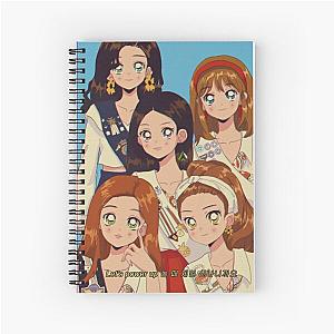 Girl Scouts Red Velvet Spiral Notebook