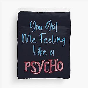 Red Velvet Psycho Duvet Cover