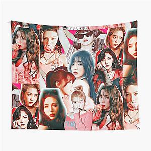 Red Velvet + Bad Boy + Collage Tapestry