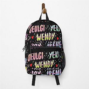 red velvet name Backpack