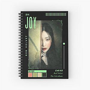 Red Velvet Joy Chill Kill Spiral Notebook