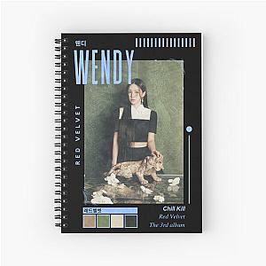 Red Velvet Wendy Chill Kill Spiral Notebook