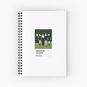 Psycho Red Velvet Spiral Notebook