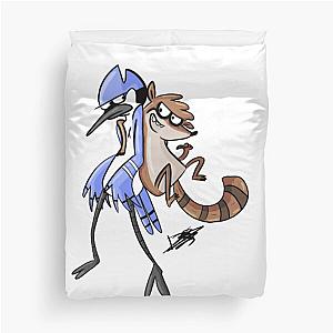 Mordecai and the rigbys  Mordecai and the rigbys Sticker Duvet Cover