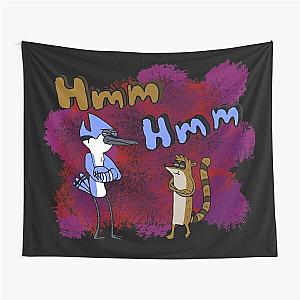 Hmm Hmm Regular Show Tapestry