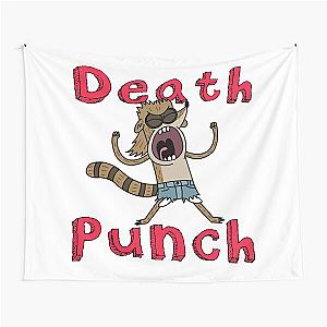 Rigby's Death Punch of Death - Regular Show Tapestry