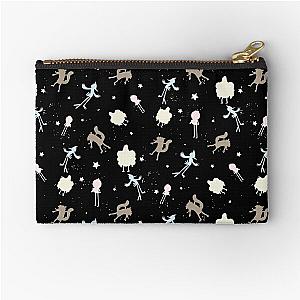 Regular Show Pattern Zipper Pouch