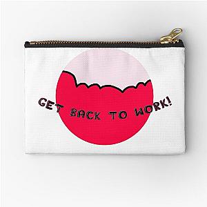 Regular Show - Benson - Get Back To Work Catchphrase Zipper Pouch