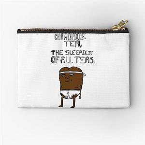 chamomile tea regular show.   Zipper Pouch