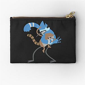 Minimal Regular Show Zipper Pouch